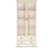 Витрина Сиена 2-х дверная (Бодега Белый)