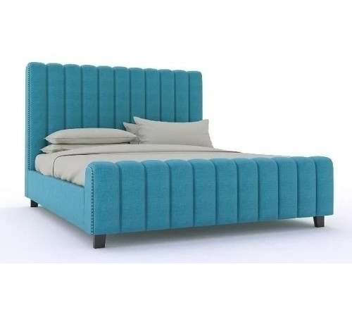 Двуспальная кровать Гомер MUR-IK-GOMER с мягкой спинкой