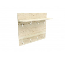 Настенная вешалка для одежды ПМ-10 Мале с полкой